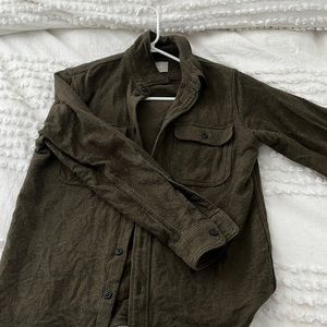 MENS Everlane Shacket/Overshirt Olive
